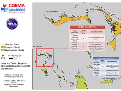 CDEMA Situation Report #17 - Major Hurricane Dorian as of 5:00PM (AST) on September 23rd, 2019 (2)