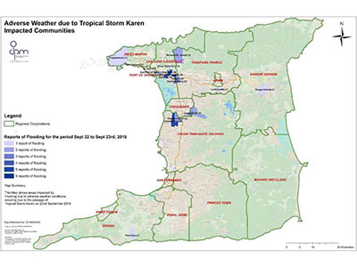 CDEMA Situation Report #2 - Tropical Storm Karen as of 2:00PM (AST) on September 25th, 2019