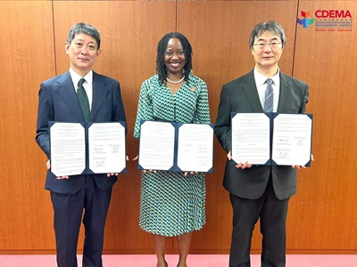 CDEMA signs Cooperation Agreement with the Government of Japan