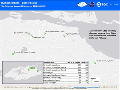 CDEMA Situation Report #10 - Hurricane Dorian as of 8:00PM (AST) on September 9th, 2019
