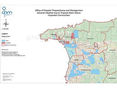CDEMA Situation Report #1 - Tropical Depression Karen as of 5:00PM (AST) on September 23rd, 2019