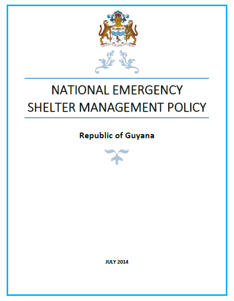 National Emergency Shelter Management Policy